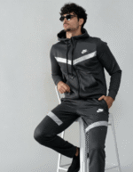 Men’s Premium Fleece Sports Tracksuit | Winter Warm Hoodie & Jogger Set (Athletic Style) - Image 2