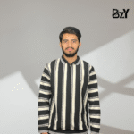 Men’s Premium Striped Polo Sweatshirt – Mix Season Wear