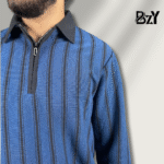 Men’s Striped Quarter Zip Sweatshirt Collection– Premium Casual Wear | 2026 Collection - Image 5