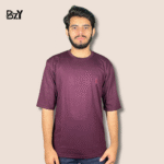 BzY Premium Cotton Half Sleeve T-Shirt – 6 Classic Colors - Image 2